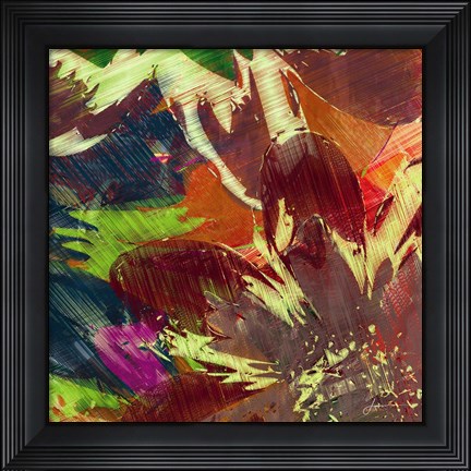 Framed Floragraph IV Print