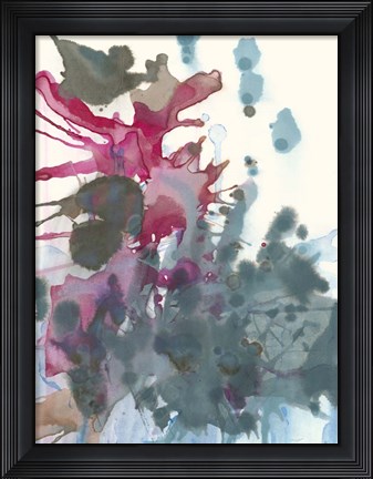 Framed Sea Splotch Print