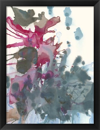 Framed Sea Splotch Print