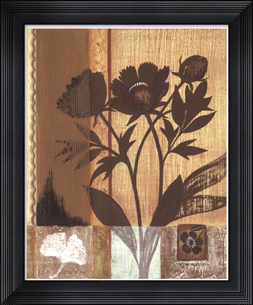 Framed Asian Peonies Print