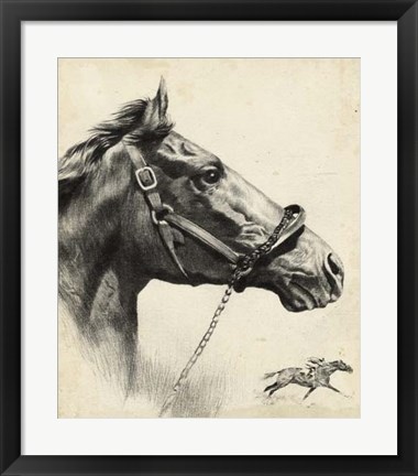 Framed Whirlaway Print