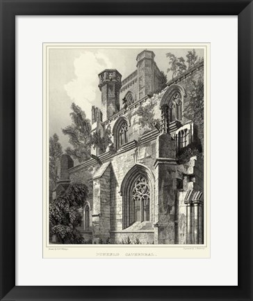 Framed Gothic Detail VII Print