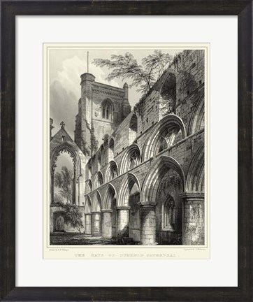 Framed Gothic Detail VIII Print