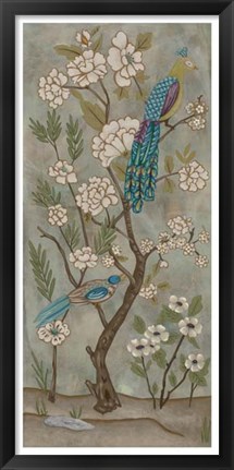 Framed Gardenia Chinoiserie II Print