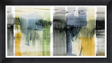 Framed Forest Horizon I Print