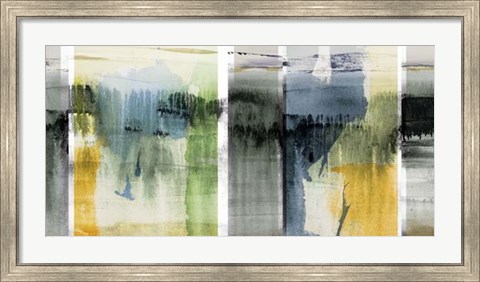 Framed Forest Horizon I Print