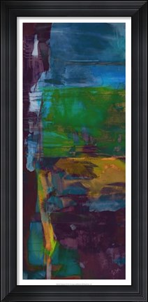 Framed Exuberant I Print