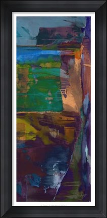 Framed Exuberant II Print