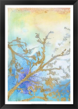 Framed Gilt Branches I Print