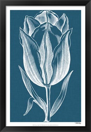 Framed Chromatic Tulips I Print
