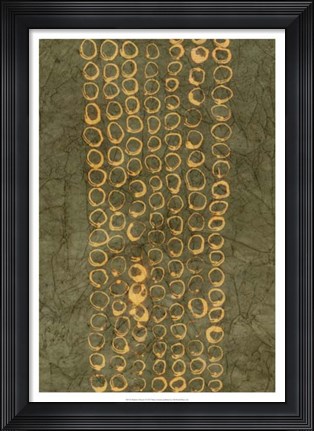 Framed Primitive Patterns I Print