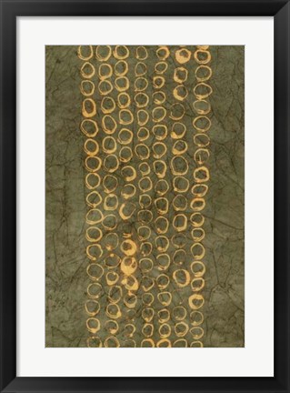 Framed Primitive Patterns I Print