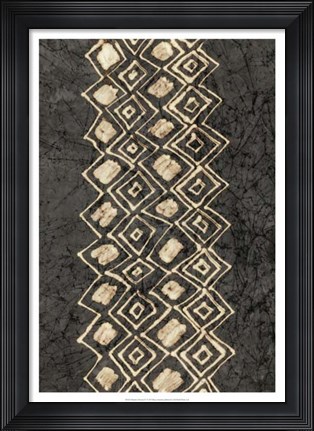 Framed Primitive Patterns IV Print