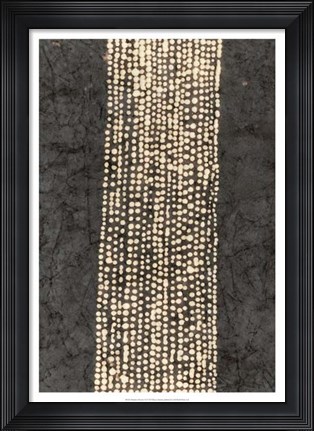 Framed Primitive Patterns VI Print