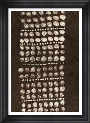 Framed Primitive Patterns VIII Print