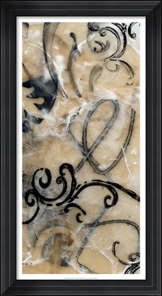 Framed Swirls &amp; Whirls I Print