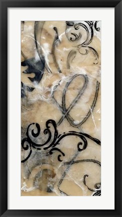 Framed Swirls &amp; Whirls I Print