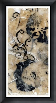 Framed Swirls &amp; Whirls II Print