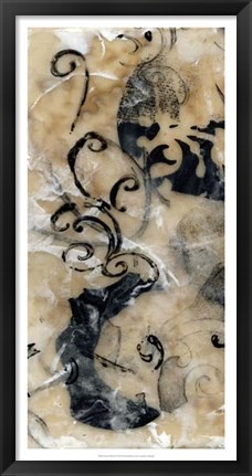 Framed Swirls &amp; Whirls II Print