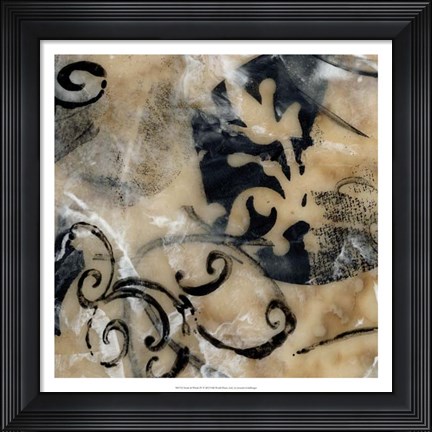 Framed Swirls &amp; Whirls IV Print