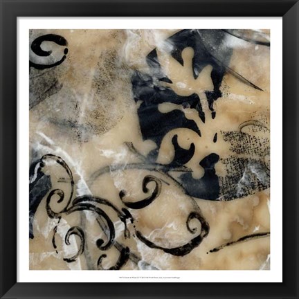 Framed Swirls &amp; Whirls IV Print