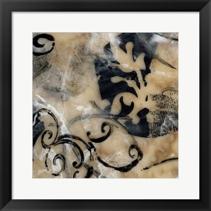 Framed Swirls &amp; Whirls IV Print