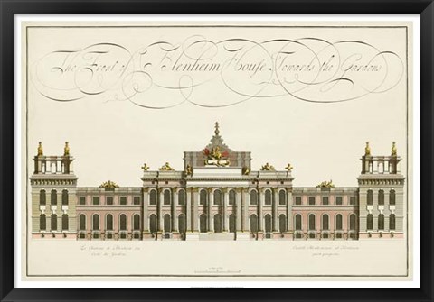 Framed Blenheim House Print