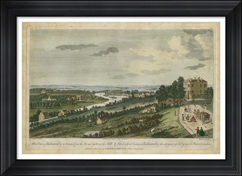 Framed Richmond in Surry Print