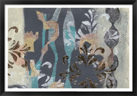 Framed Pinwheel Cutouts I Print