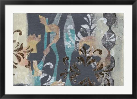 Framed Pinwheel Cutouts I Print