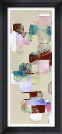 Framed Quatrefoil Cut-Outs I Print