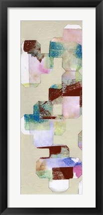 Framed Quatrefoil Cut-Outs I Print