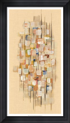 Framed City Map I Print