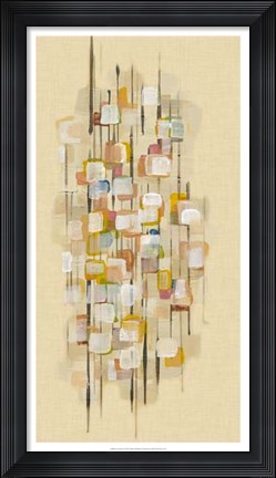 Framed City Map II Print