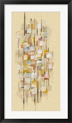 Framed City Map II Print