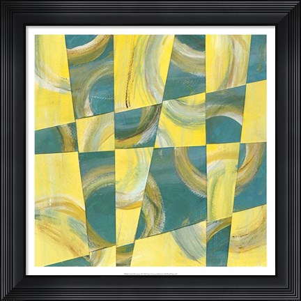 Framed Circle Disconnect II Print