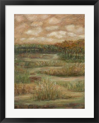 Framed Autumn Sky I Print