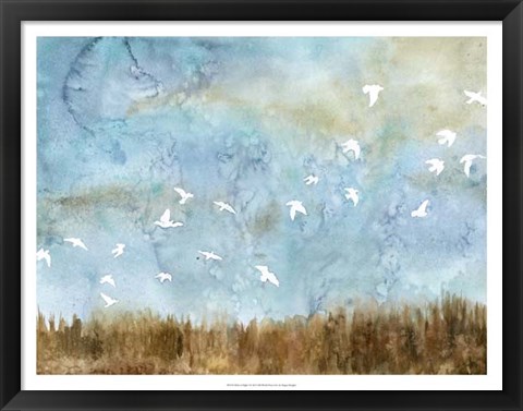 Framed Birds in Flight I Print