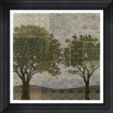 Framed Patterned Arbor II Print