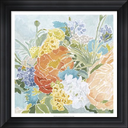 Framed Emily&#39;s Garden II Print