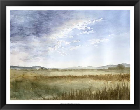 Framed Montana Horizon I Print