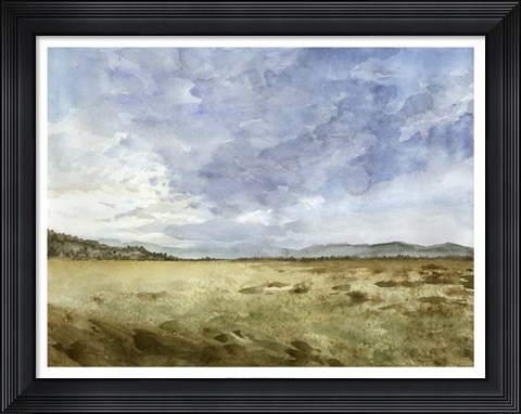 Framed Montana Horizon II Print