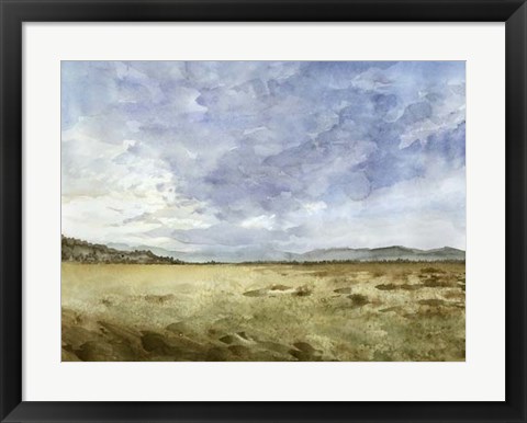 Framed Montana Horizon II Print