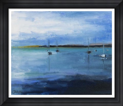 Framed White Fish Bay Print