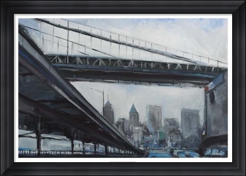 Framed To the City Print