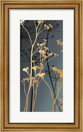 Framed Twilight Botanicals II Print
