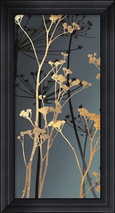Framed Twilight Botanicals II Print