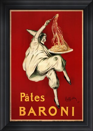 Framed Pates Baroni, 1921 Print