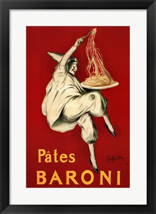 Framed Pates Baroni, 1921 Print