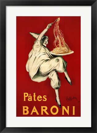 Framed Pates Baroni, 1921 Print